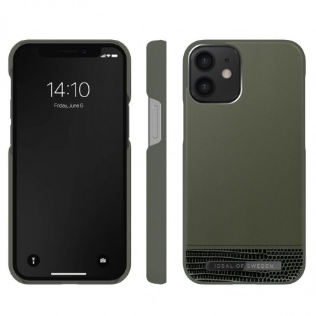 iDeal of Sweden - iPhone 12 Mini Coque Metal Woods