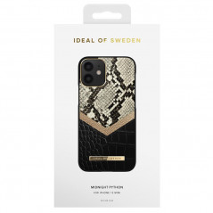 iDeal of Sweden - iPhone 12 Mini Coque Midnight Python