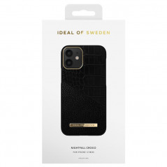 iDeal of Sweden - iPhone 12 Mini Coque Nightfall Croco