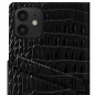 iDeal of Sweden - iPhone 12 Mini Etui 2in1 Neo Black Croco