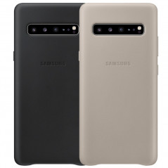 Coque cuir Samsung EF-VG977L Leather Samsung Galaxy S10 5G