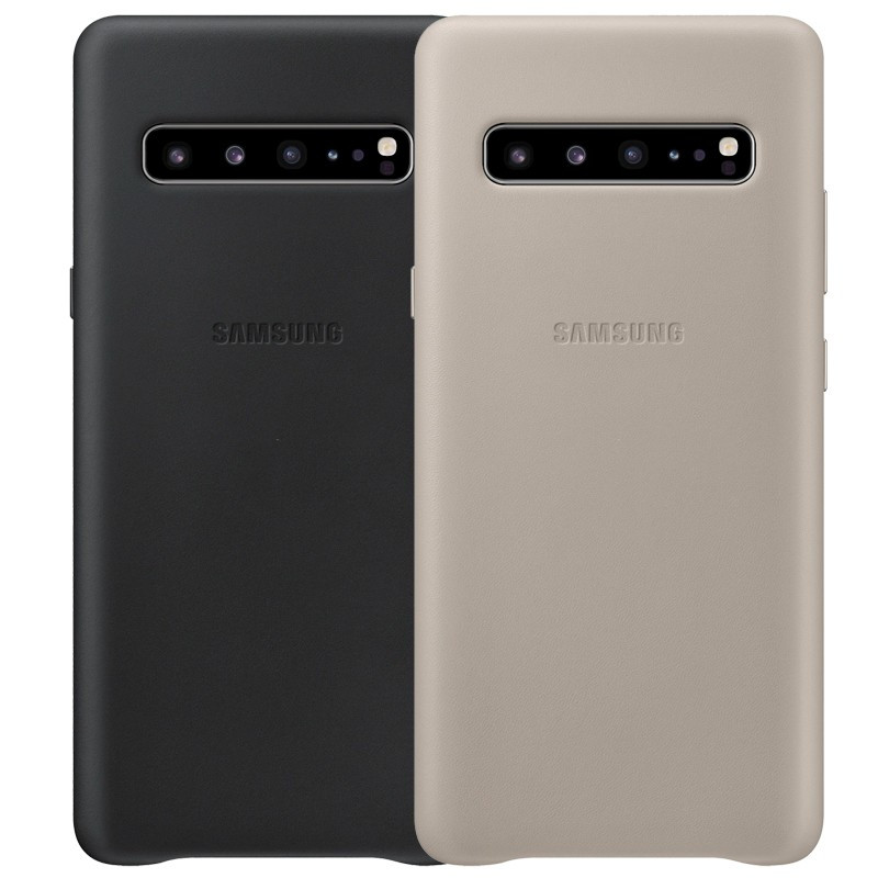 Coque cuir Samsung EF-VG977L Leather Samsung Galaxy S10 5G