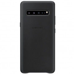 Coque cuir Samsung EF-VG977L Leather Samsung Galaxy S10 5G Noir