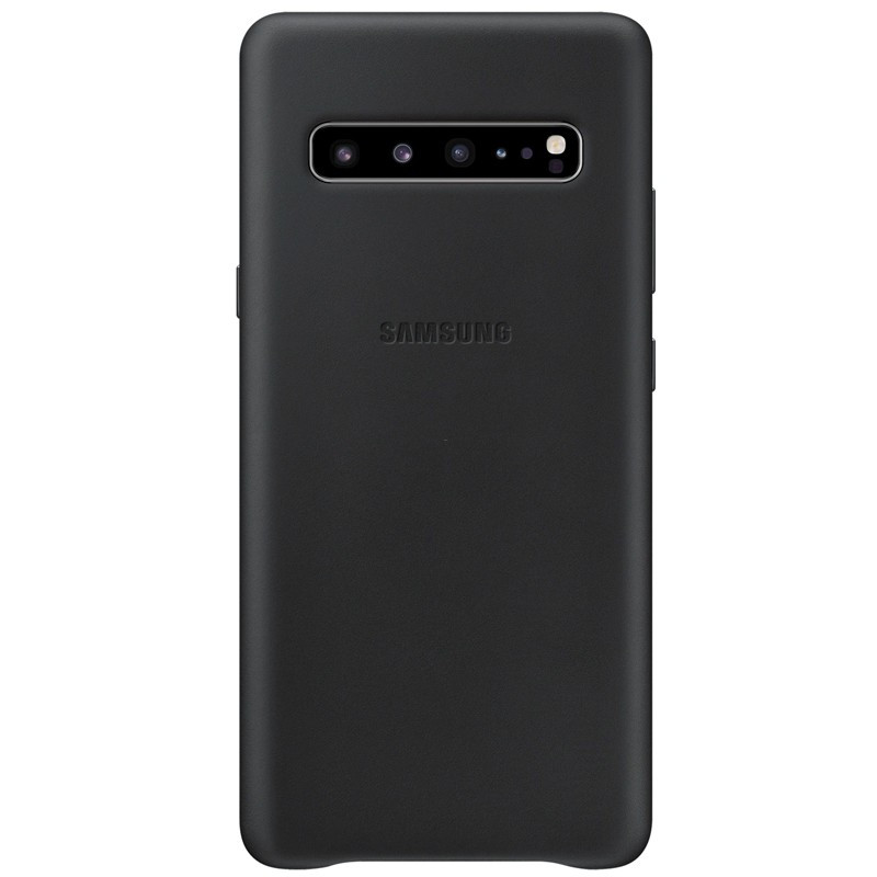 Samsung - Galaxy S10 5G Coque cuir EF-VG977L Leather