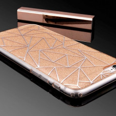 Coque POWDER GEOMETRY Apple iPhone 6/6S Or