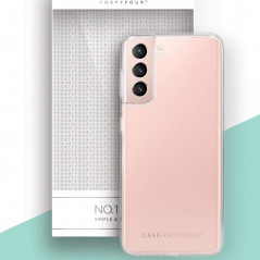 Coque souple FORTYFOUR No.1 Samsung Galaxy S21 5G Clair (Transparente)
