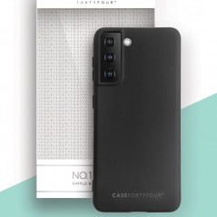 Coque souple FORTYFOUR No.1 Samsung Galaxy S21 5G Noir