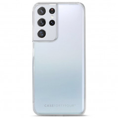 Coque souple FORTYFOUR No.1 Samsung Galaxy S21 Ultra 5G Clair (Transparente)