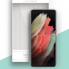 Coque souple FORTYFOUR No.1 Samsung Galaxy S21 Ultra 5G Clair (Transparente)