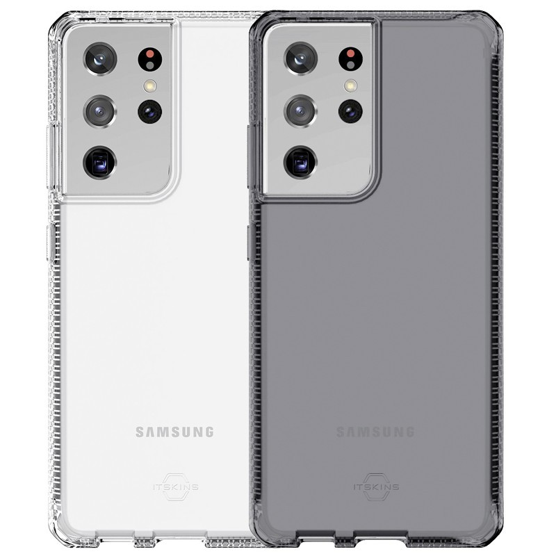 Coque souple ITSKINS Spectrum Clear Samsung Galaxy S21 Ultra 5G