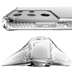 Coque souple ITSKINS Spectrum Clear Samsung Galaxy S21 Ultra 5G Clair
