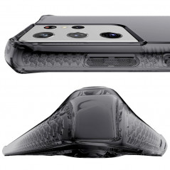 Coque souple ITSKINS Spectrum Clear Samsung Galaxy S21 Ultra 5G Noir