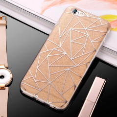 Coque POWDER GEOMETRY Apple iPhone 6/6S Plus Or