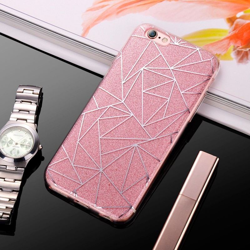 Coque pailletée GEOMETRY Series Apple iPhone 6/6S Plus