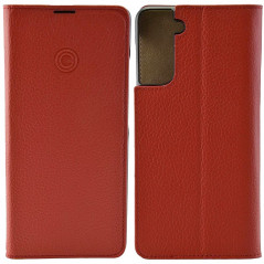 Etui cuir Mike Galeli MARC Series Samsung Galaxy S21 Plus 5G Rouge