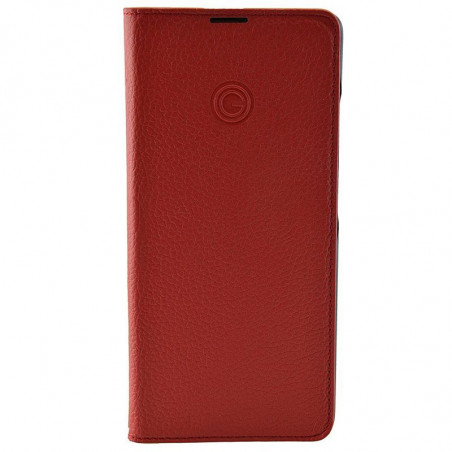 Etui cuir Mike Galeli MARC Series Samsung Galaxy S21 Ultra 5G Rouge