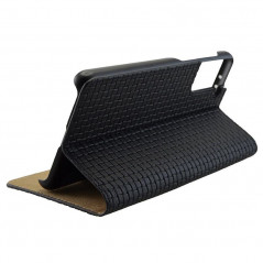 Etui cuir Mike Galeli ENZO Series Samsung Galaxy S21 5G Noir