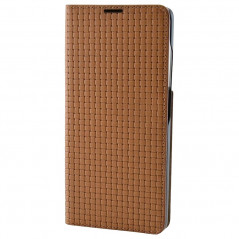 Etui cuir Mike Galeli ENZO Series Samsung Galaxy S21 5G Marron (Almond)