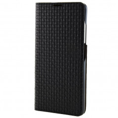 Etui cuir Mike Galeli ENZO Series Samsung Galaxy S21 Ultra 5G Noir