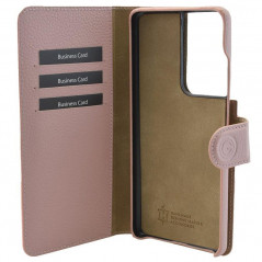 Etui Coque magnétique 2-en-1 Mike Galeli JOSS Series Samsung Galaxy S21 Ultra 5G Rose