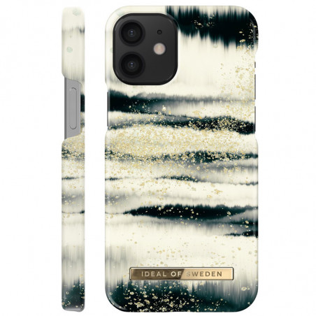 iDeal of Sweden - iPhone 12 Mini Coque Golden Tie Dye