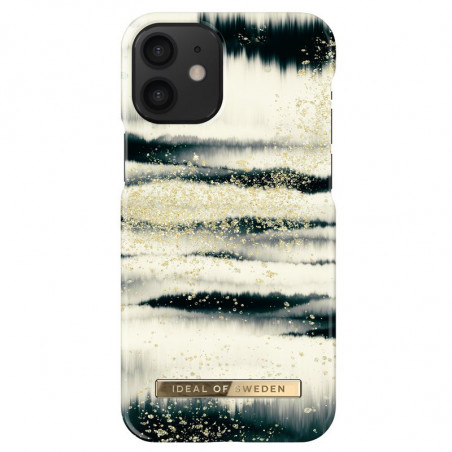 iDeal of Sweden - iPhone 12 Mini Coque Golden Tie Dye