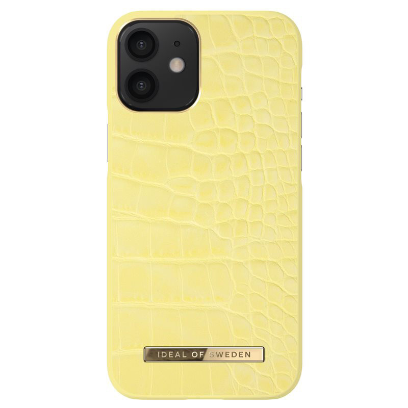 iDeal of Sweden - iPhone 12 Mini Coque Lemon Croco