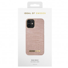 iDeal of Sweden - iPhone 12 Mini Coque Rose Croco