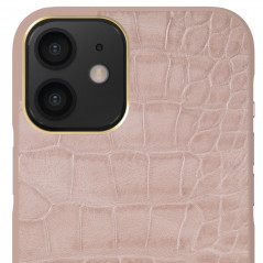 iDeal of Sweden - iPhone 12 Mini Coque Rose Croco