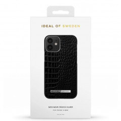 iDeal of Sweden - iPhone 12 Mini Coque Neo Noir Croco