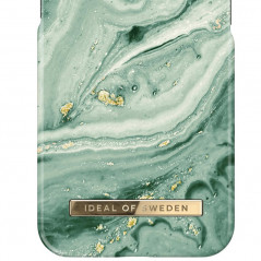 iDeal of Sweden - iPhone 12 Mini Coque Mint Swirl Marble