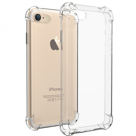 Coque Crystal clear Angles renfoncés Apple iPhone 7 Clear