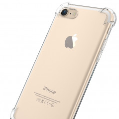 Coque Crystal clear Angles renfoncés Apple iPhone 7 Clear