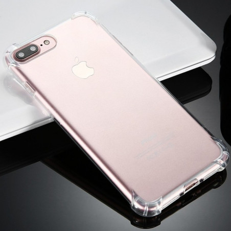 Coque Crystal clear Angles renfoncés Apple iPhone 7 Plus Clear