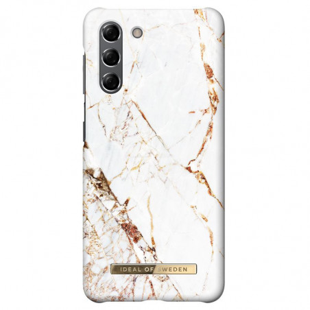 iDeal of Sweden - Galaxy S21 5G Coque rigide Carrara Gold