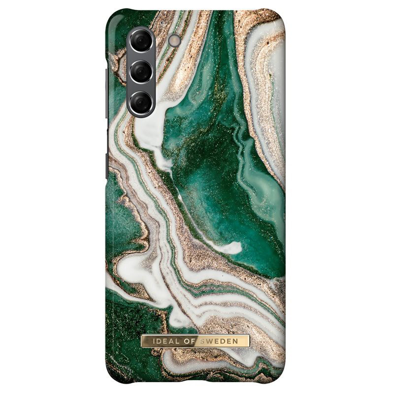 iDeal of Sweden - Galaxy S21 5G Coque rigide Golden Marble Series