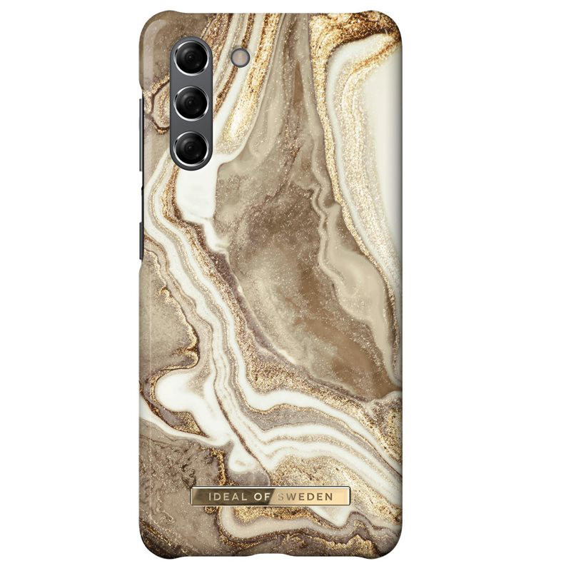 iDeal of Sweden - Galaxy S21 5G Coque rigide Golden Marble Series iDeal of Sweden - Galaxy S21 5G Coque rigide Golden Marble Series