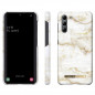 iDeal of Sweden - Galaxy S21 5G Coque rigide Golden Pearl Marble
