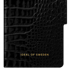 iDeal of Sweden - Galaxy S21 5G Etui Neo Black Croco 2in1