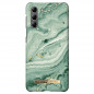 iDeal of Sweden - Galaxy S21 5G Coque rigide Mint Swirl Marble