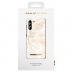 iDeal of Sweden - Galaxy S21 5G Coque rigide Rose Pearl Marble