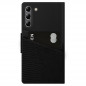 iDeal of Sweden - Galaxy S21 5G Etui Eagle Black Unity Wallet 2in1