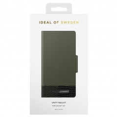 iDeal of Sweden - Galaxy S21 5G Etui Metal Woods Unity Wallet 2in1