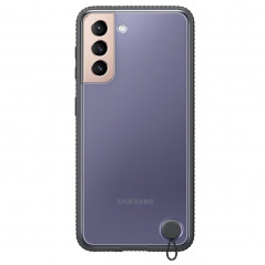 Coque rigide Samsung Clear Cover EF-GG991 Samsung Galaxy S21 5G Noir