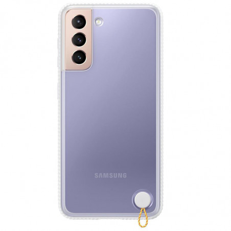 Coque rigide Samsung Clear Cover EF-GG991 Samsung Galaxy S21 5G Blanc