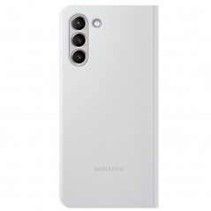 Etui folio Samsung Smart LED View EF-NG991 Samsung Galaxy S21 5G Gris