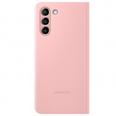 Etui folio Samsung Smart LED View EF-NG991 Samsung Galaxy S21 5G Rose
