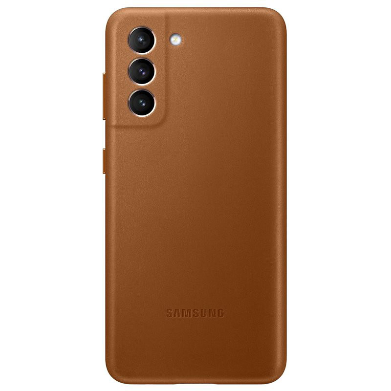 Samsung - Galaxy S21 5G Coque cuir EF-VG991 Leather