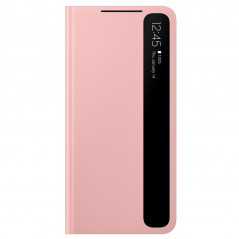 Etui folio Samsung Smart Clear view EF-ZG991 Samsung Galaxy S21 5G Rose