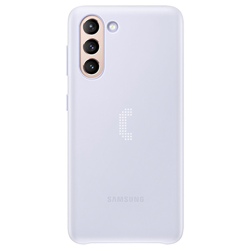Samsung - Galaxy S21 Plus 5G Coque rigide Smart LED EF-KG996